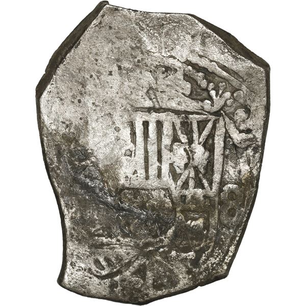 MEXICO, Mexico City, cob 8 reales, Philip V, assayer not visible (J), style of 1712-14, ex-Bruce War