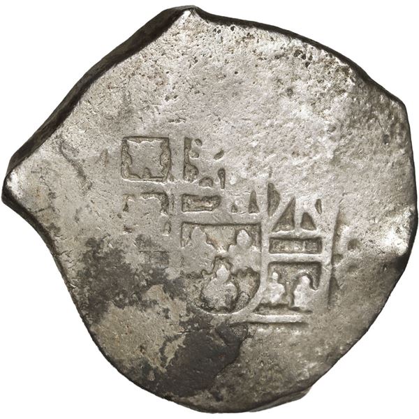 MEXICO, Mexico City, cob 8 reales, Philip V, assayer not visible (J), style of 1712-14.