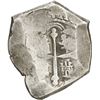 Image 2 : MEXICO, Mexico City, cob 8 reales, 1714 (J), new-style shield, old-style cross.