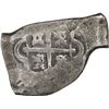 Image 2 : MEXICO, Mexico City, cob 8 reales, Philip V, assayer not visible (J), new-style shield and cross (17
