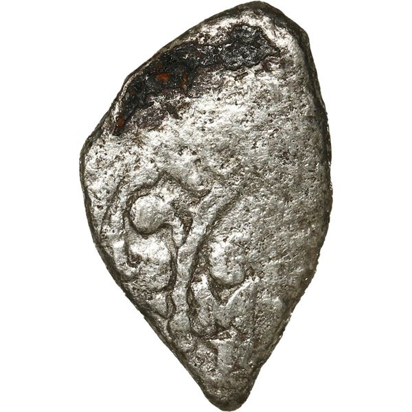 MEXICO, Mexico City, cob ½ real, 1697/5/3 (L), extremely rare, ex-Buddy Martin.