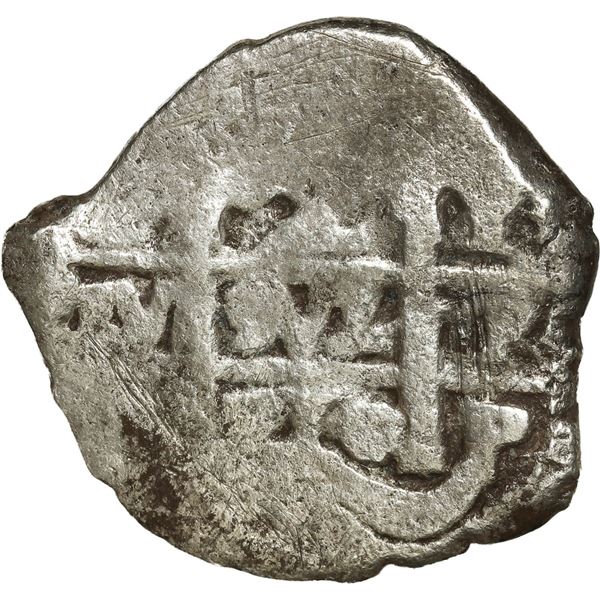 BOLIVIA, Potosí, cob 2 reales, 1710 Y, ex-Buddy Martin.
