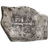 Image 2 : MEXICO, Mexico City, cob 8 reales, 1721 J, reverse struck from Royal (galano) die, unique.