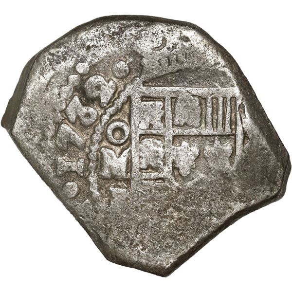 MEXICO, Mexico City, cob 8 reales, 1732 F.