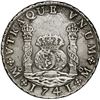 Image 1 : MEXICO, Mexico City, pillar 8 reales, Philip V, 1741 MF.