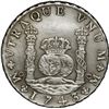 Image 1 : MEXICO, Mexico City, pillar 8 reales, Philip V, 1743 MF.