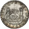 Image 1 : MEXICO, Mexico City, pillar 8 reales, Philip V, 1743 MF.