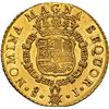 Image 2 : CHILE, Santiago, gold bust 8 escudos, Ferdinand VI, 1751 J, NGC UNC details / saltwater damage (Ship
