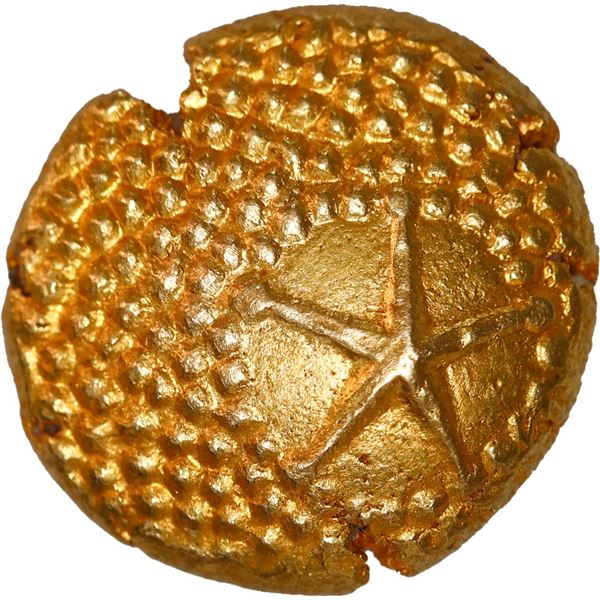 INDIA (British), Madras Presidency, gold "star" pagoda, no date (1740-1807).