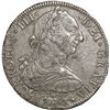 Image 1 : MEXICO, Mexico City, bust 8 reales, Charles III, 1780 FF.