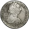 Image 1 : MEXICO, Mexico City, bust 8 reales, Charles III, 1775 FM.