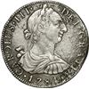 Image 1 : MEXICO, Mexico City, bust 8 reales, Charles III, 1781 FF.