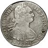 Image 1 : MEXICO, Mexico City, bust 8 reales, Charles IV, 1804 TH.