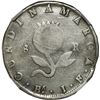 Image 2 : COLOMBIA, Bogotá (Cundinamarca), 8 reales, 1821 JF, mintmark BA with dots below and in front of A, N