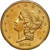Image 1 : UNITED STATES, San Francisco mint, gold Coronet Liberty Head double eagle ($20), 1856-S, NGC UNC det