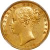 Image 1 : GREAT BRITAIN, London, England, gold sovereign, Victoria (young head), 1852, very rare provenance, N