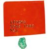 Image 1 : Small, natural emerald, 2.34 carats, ex-Atocha (1622), ex-Silberman.