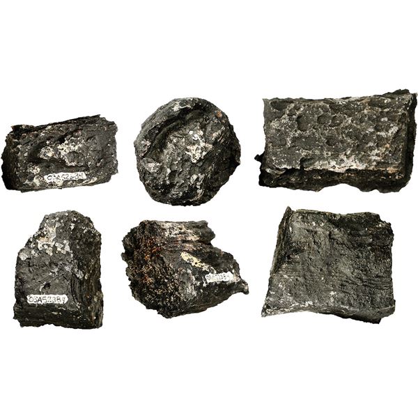 Lot of iron "gunner's dice," professionally conserved, ex-Atocha (1622).