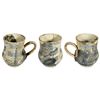 Image 1 : Blue-and-white glazed Delftware pitcher, intact, bird on rock motif, ex-Concepción (1641), ex-Rudman