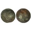 Image 1 : Medium-sized bronze cannonball, 12 lb, ex-Capitana (1654).
