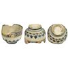 Image 1 : Small Delftware bowl colored red, blue, and green, ex-pirate ship Golden Fleece (1686).