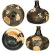 Image 1 : Black glass "onion" bottle, ex-1715 Fleet, ex-Debski.