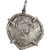 Image 1 : MEXICO, Mexico City, cob 8 reales, Philip IV, assayer not visible (P), ex-Concepción (1641), mounted
