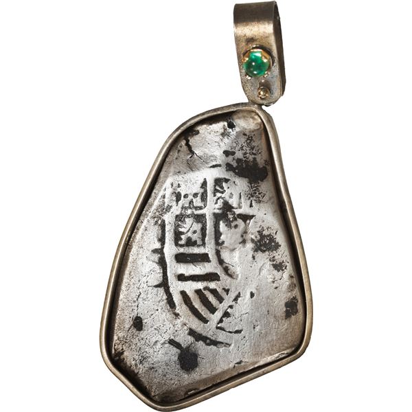 MEXICO, Mexico City, cob 4 reales, Philip V, assayer not visible (ca. 1730), ex-Rooswijk (1739), mou