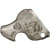 Image 2 : MEXICO, Mexico City, cob 8 reales, Charles II, assayer L, very odd shape with hole in corner, Guatem
