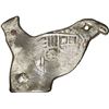 Image 1 : MEXICO, Mexico City, cob 8 reales, Charles II, assayer not visible, profile bird shape with hole for