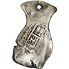 Image 1 : MEXICO, Mexico City, cob 8 reales, Charles II, assayer not visible, curved urn shape (holed), with G