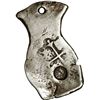 Image 2 : MEXICO, Mexico City, cob 8 reales, Charles II, assayer not visible, curved urn shape (holed), with G