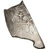 Image 2 : MEXICO, Mexico City, cob 8 reales, Charles II, assayer not visible, odd rectangular shape with narro