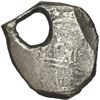 Image 1 : MEXICO, Mexico City, cob 8 reales, Charles II, assayer not visible, round with very large bubble-hol