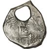 Image 2 : MEXICO, Mexico City, cob 8 reales, Charles II, assayer not visible, round with very large bubble-hol