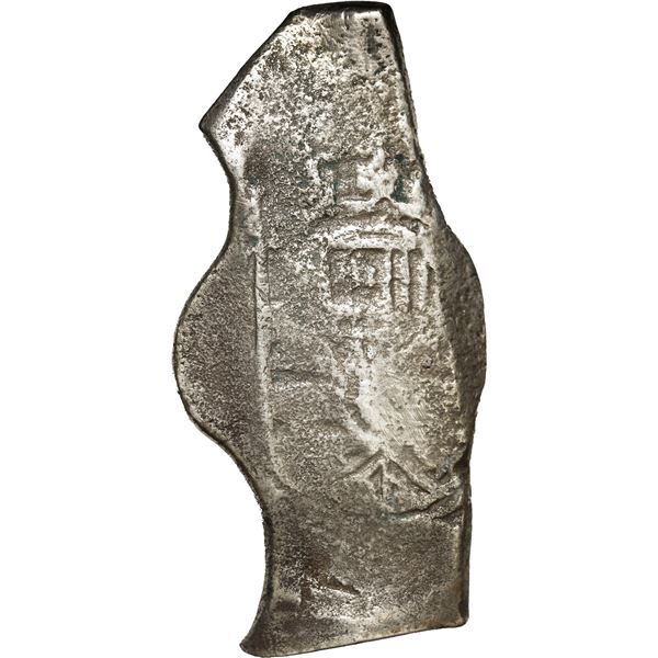 MEXICO, Mexico City, cob 8 reales, Philip V, assayer not visible (J), style of 1712-14, elongated sh