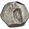 Image 1 : MEXICO, Mexico City, cob 8 reales, 1729 R, natural bubble-pit in center.