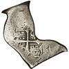 Image 2 : MEXICO, Mexico City, cob 4 reales, Philip V, assayer not visible (J), style of 1705-12, strange curv