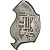 Image 1 : MEXICO, Mexico City, cob 4 reales, Philip V, assayer not visible (J), style of 1712-14, strange curv