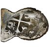 Image 2 : MEXICO, Mexico City, cob ½ real, Charles II, assayer not visible, round with flat tail.