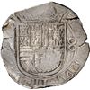 Image 1 : MEXICO, Mexico City, cob 8 reales, Philip II, assayer F, PCGS VF35.