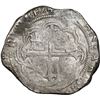 Image 2 : MEXICO, Mexico City, cob 8 reales, Philip III, date not visible (style of 1607-1617), assayer not vi