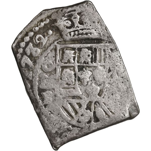 MEXICO, Mexico City, cob 8 reales, 1732 F.