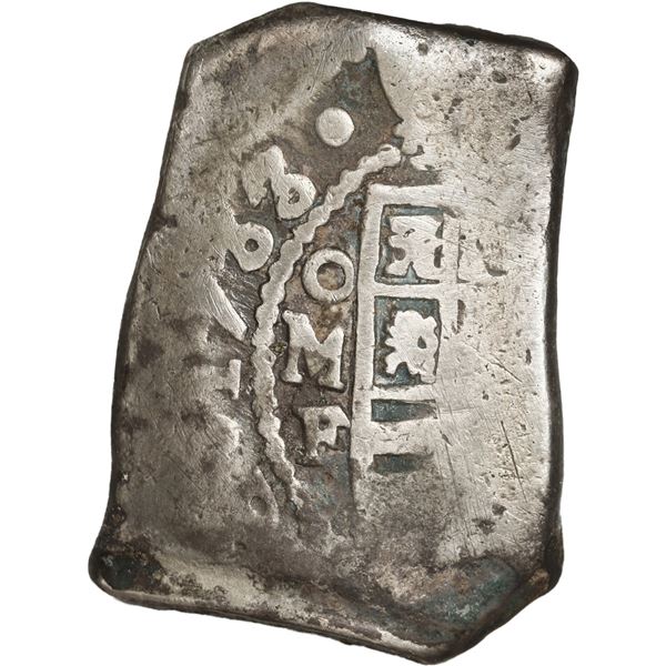 MEXICO, Mexico City, cob 8 reales, 1733/2 F.
