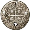 Image 2 : MEXICO, Mexico City, cob ½ real Royal (galano), 1715 J, rare.