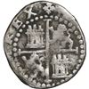 Image 2 : PERU, Lima, cob ½ real, Philip II, assayer Diego de la Torre, oD to left, P to right, * above and be