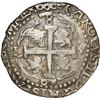 Image 2 : PERU, Lima, cob 8 reales Royal (galano), 1689 V, single dot at top, very rare, NGC XF 45.