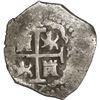 Image 2 : PERU, Lima, cob 2 reales, 1697 H.