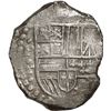Image 1 : BOLIVIA, Potosí, cob 8 reales, Philip IV, assayer T (late 1620s), quadrants of cross transposed ("fl