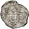 Image 2 : BOLIVIA, Potosí, cob 8 reales, Philip IV, assayer T (late 1620s), quadrants of cross transposed ("fl